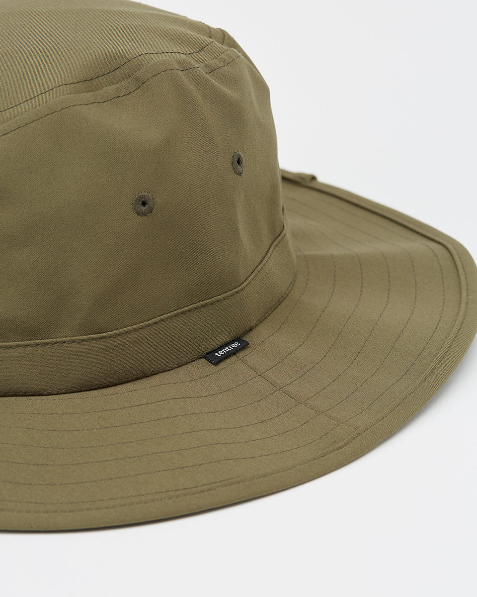 Green Recycled Polyester Safari Hat