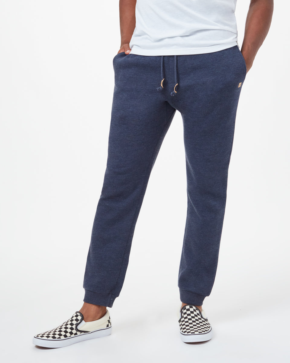 Blue Men's Organic Cotton Joggers