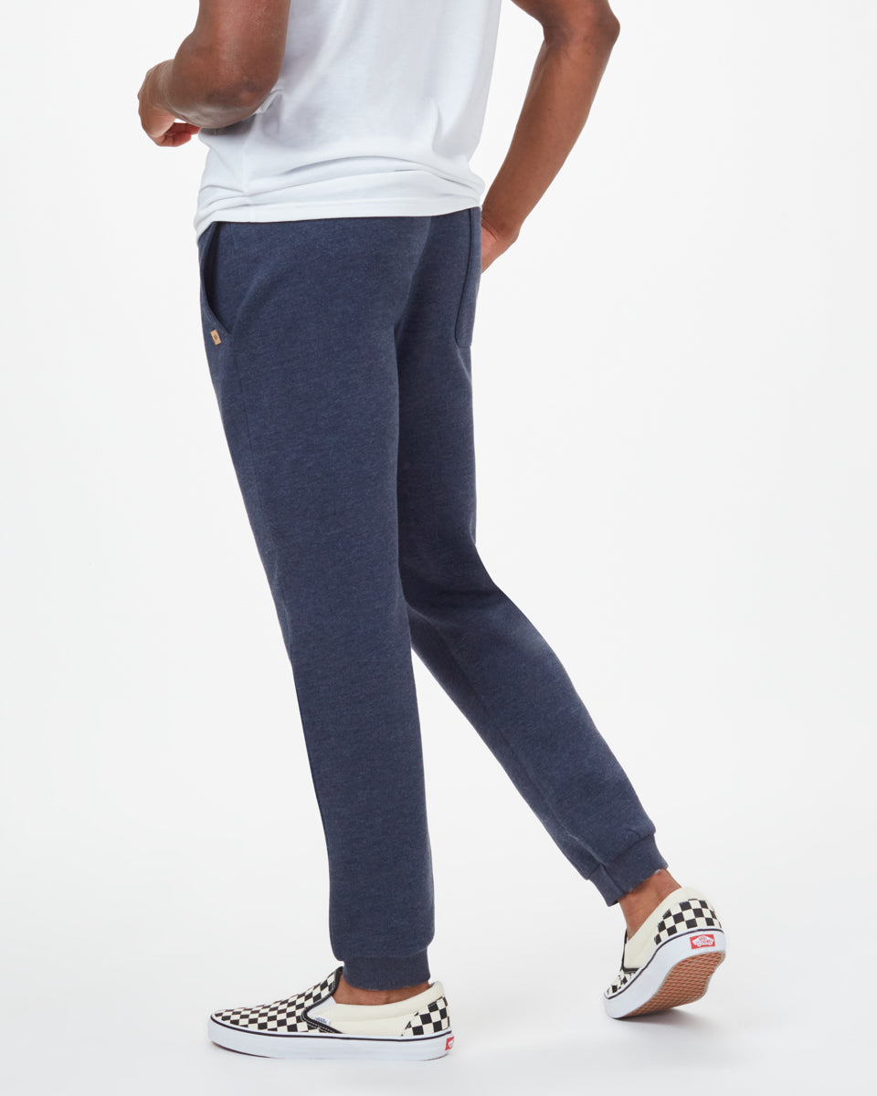 Blue Men's Organic Cotton Joggers