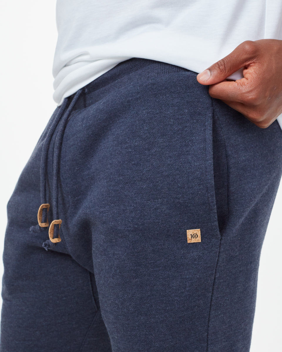 Blue Men's Organic Cotton Joggers