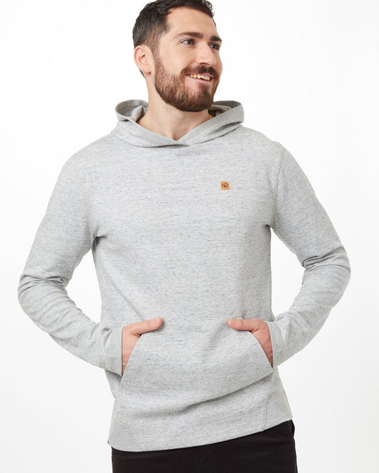 Gray Men's Organic Cotton Pullover Hoodie