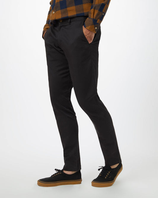Black Men's Organic Cotton Trousers