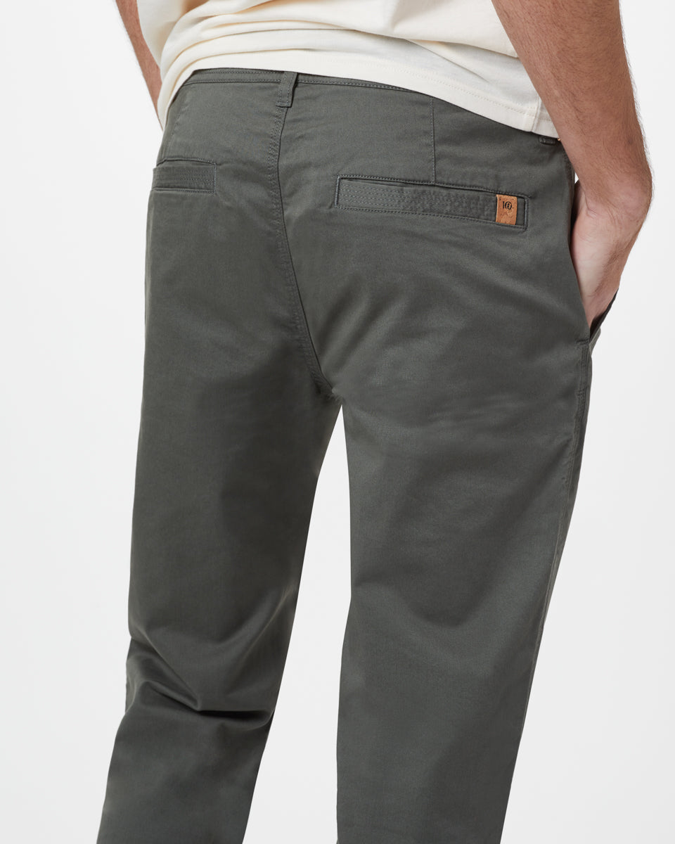 Gray Men's Organic Cotton Trousers