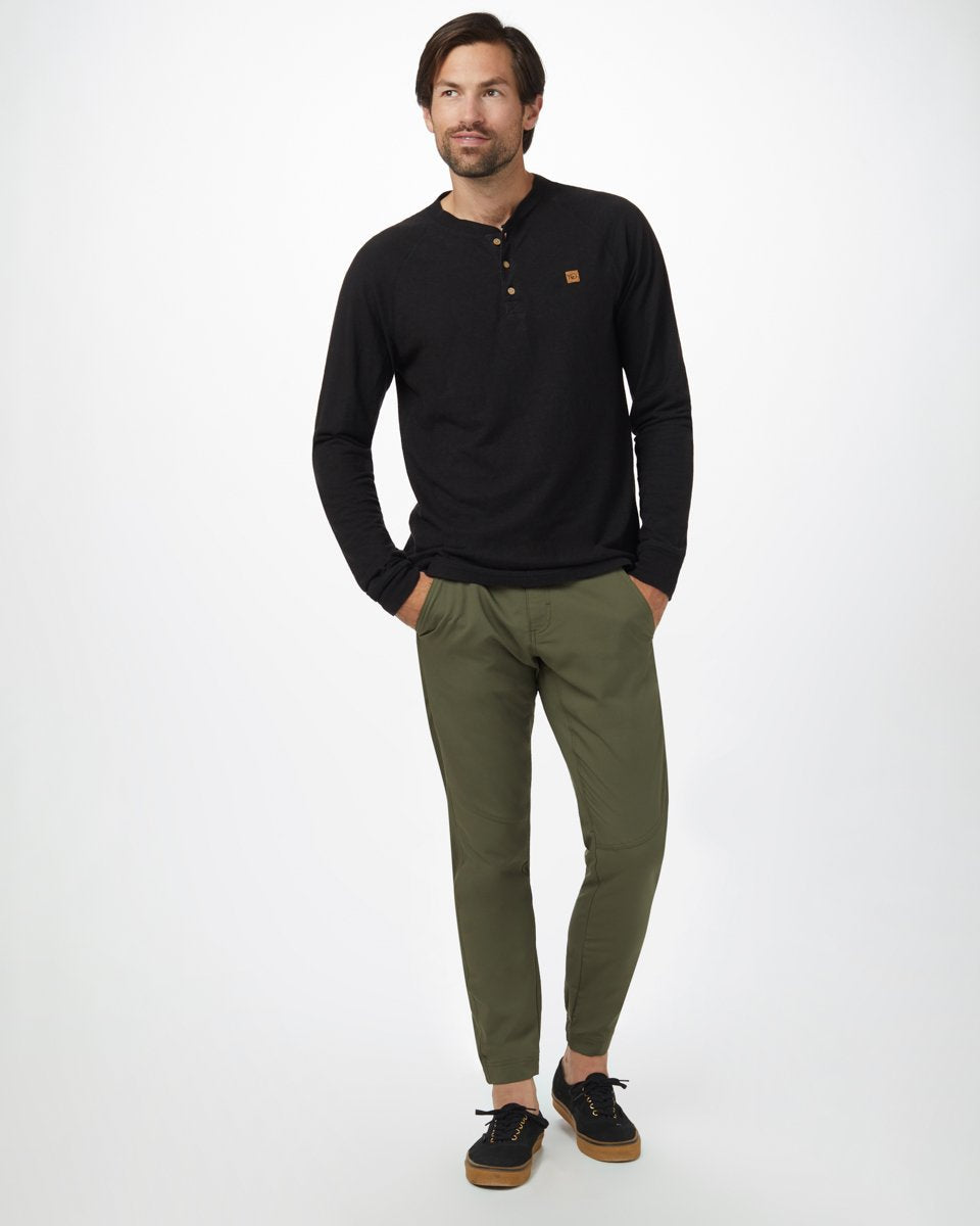 Green Men's Repreve Polyester Joggers