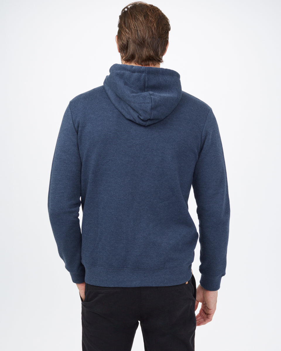 Blue Tree Graphic Zip Up Hoodie