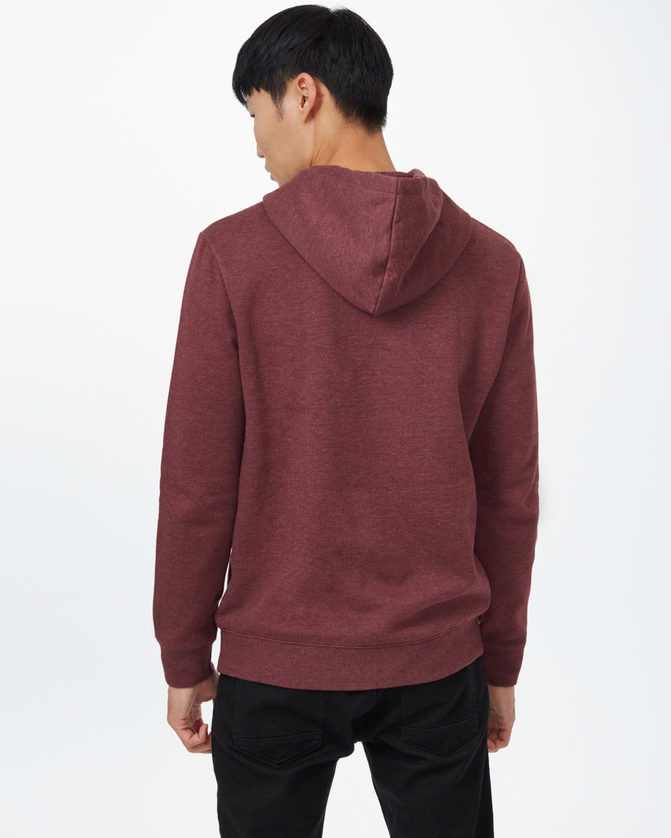 Red Tree Graphic Hooded Pullover