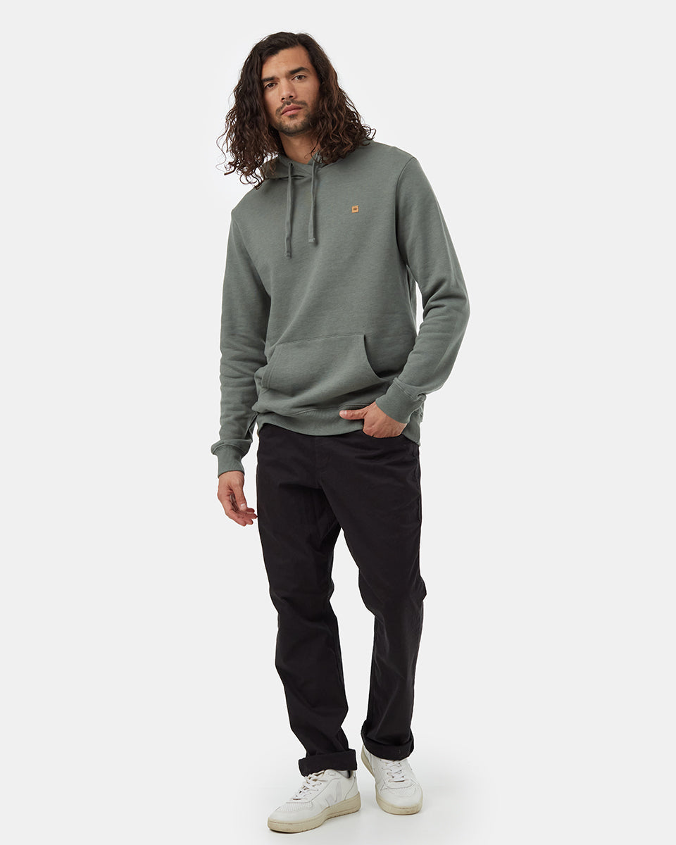 Green Men's Eco-Friendly Pullover Hoodie