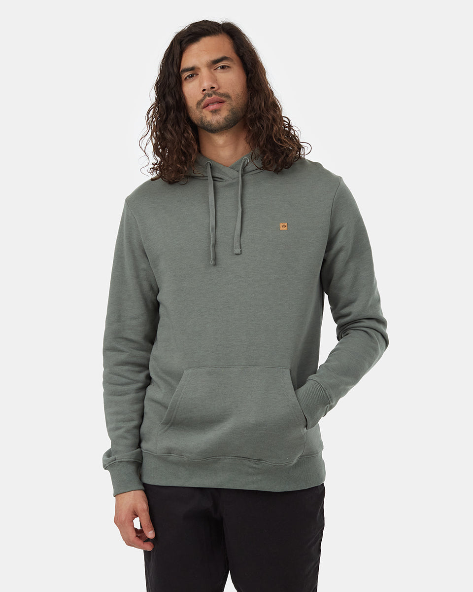 Green Men's Eco-Friendly Pullover Hoodie