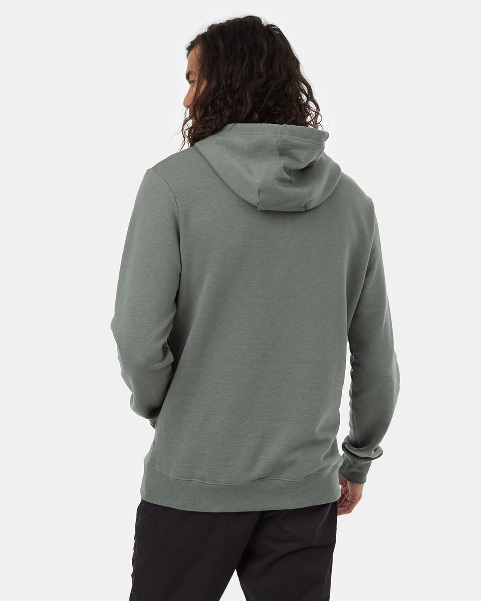 Green Men's Eco-Friendly Pullover Hoodie