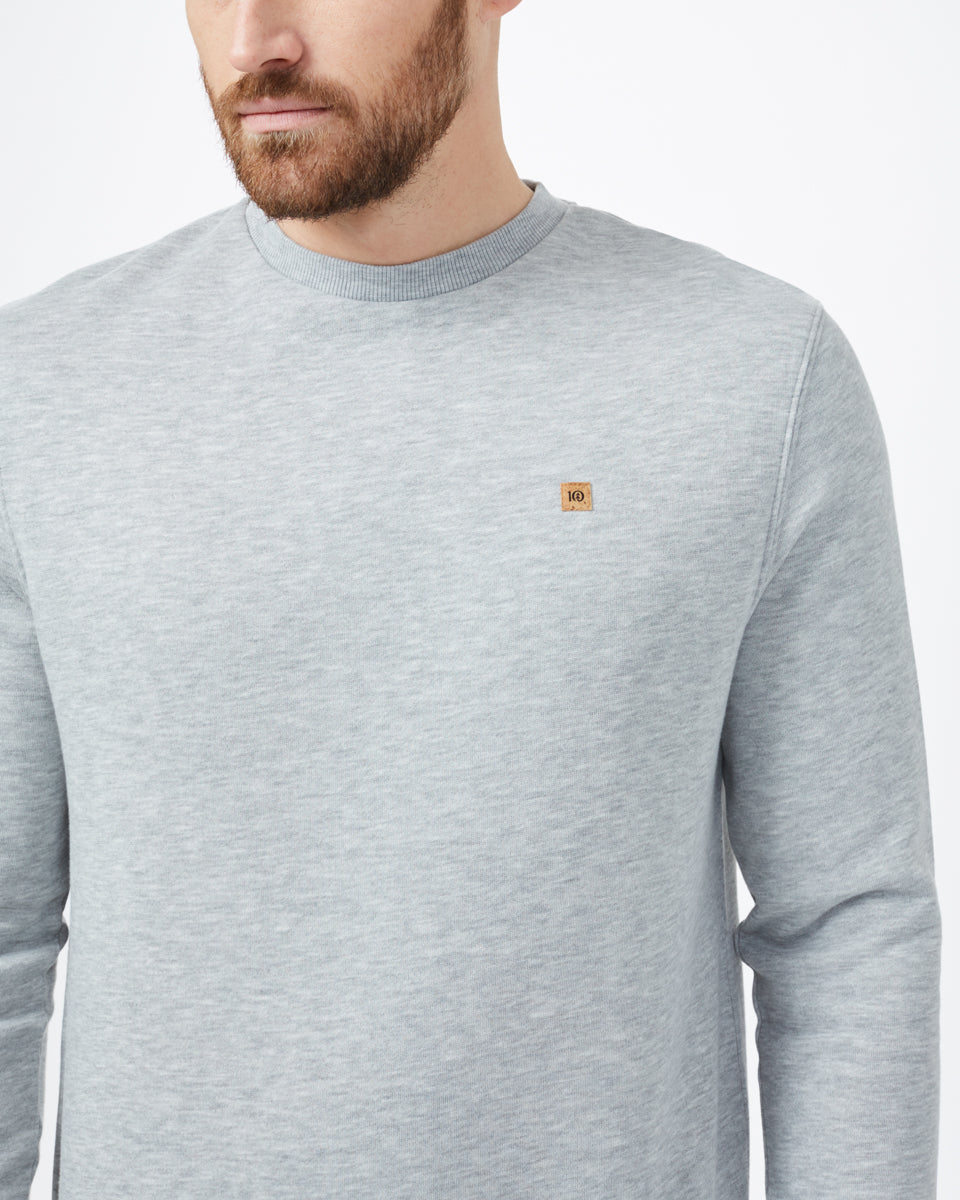 Gray Men's Eco-Friendly Pullover