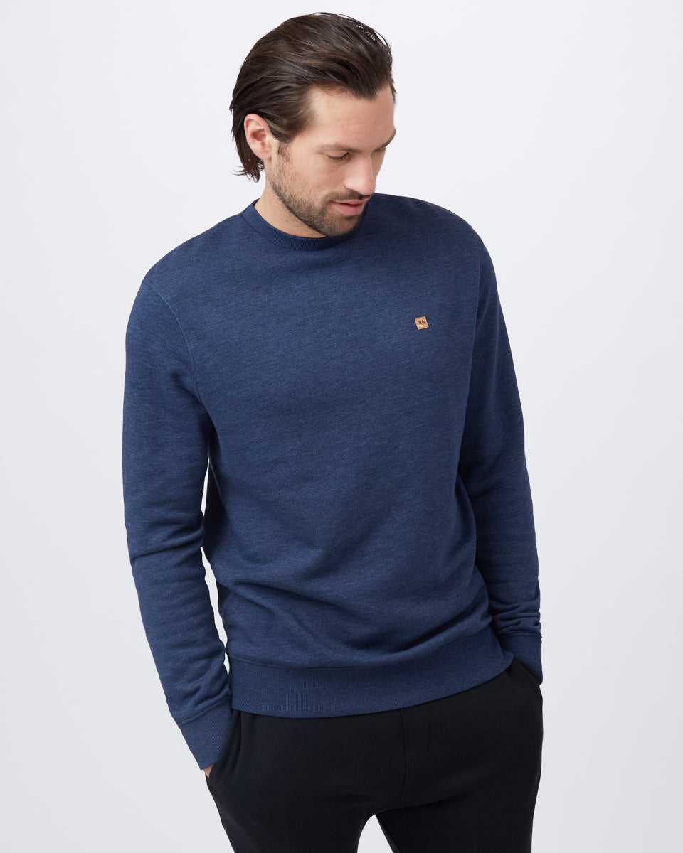 Blue Men's Eco-Friendly Pullover