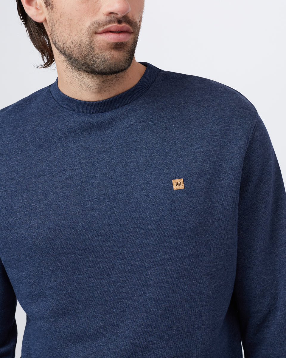 Blue Men's Eco-Friendly Pullover