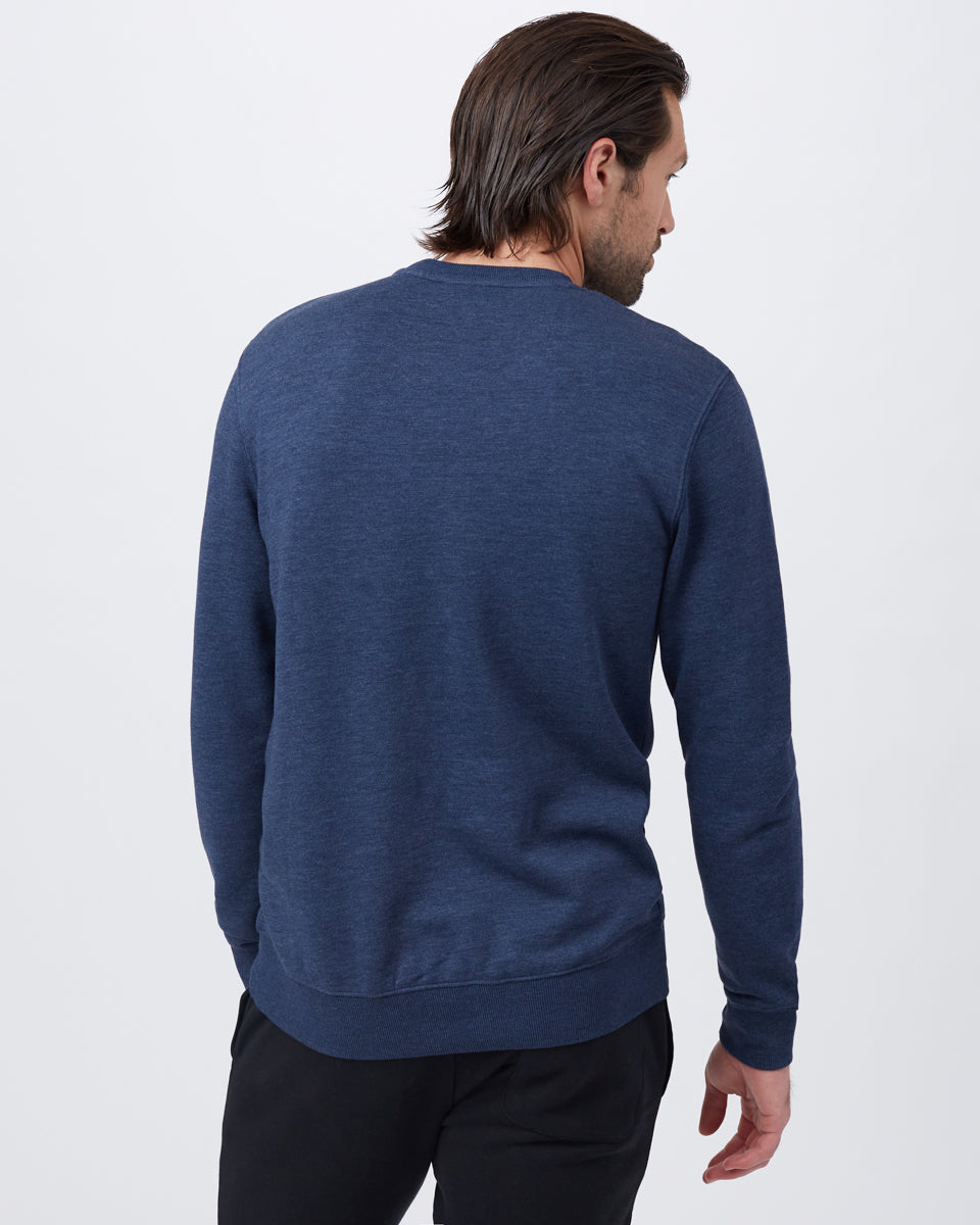 Blue Men's Eco-Friendly Pullover