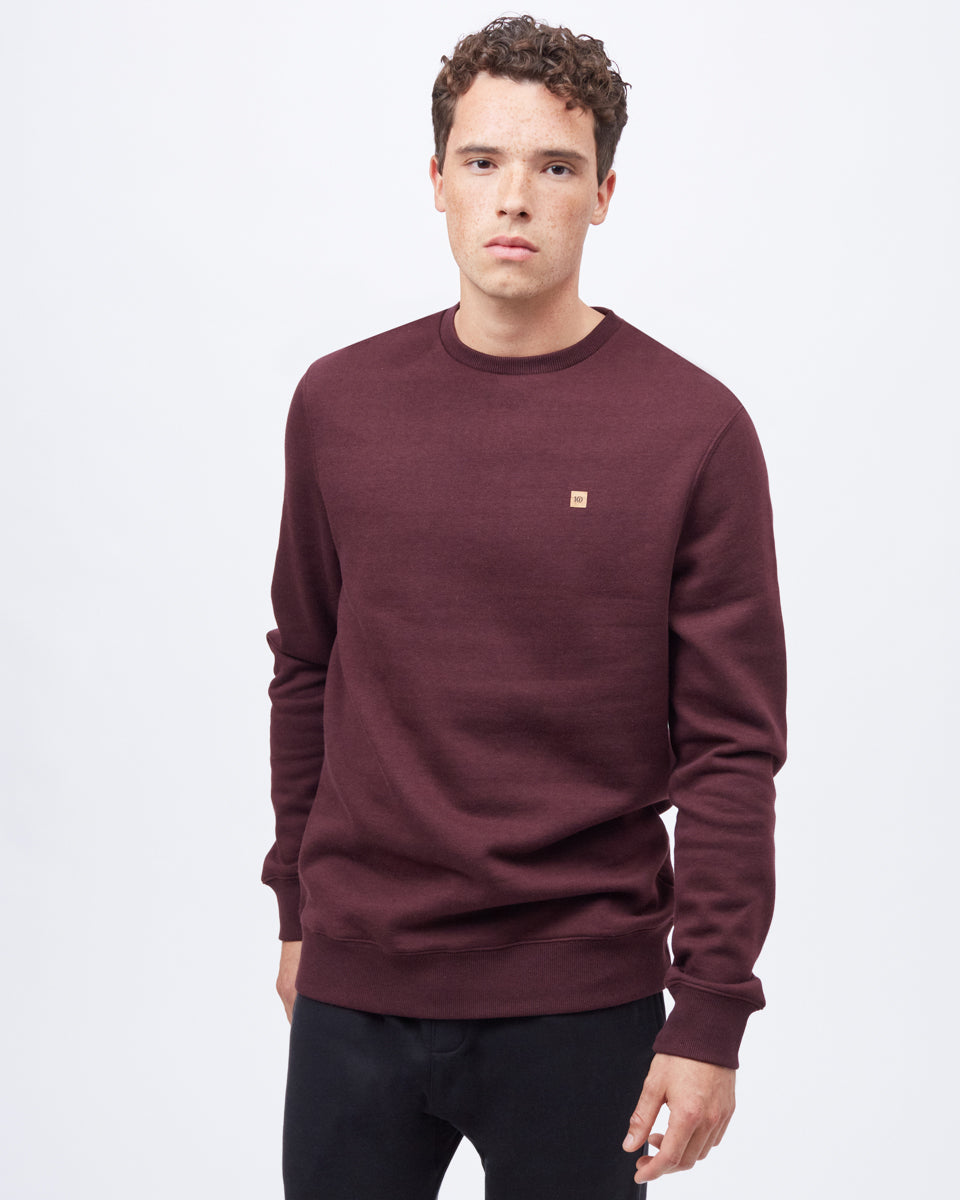 Red Men's Eco-Friendly Pullover