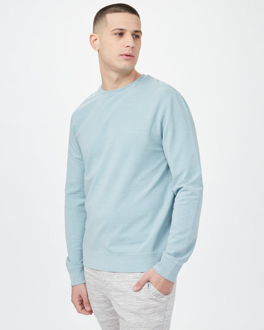 Blue Men's Organic Cotton French Terry Sweatshirt