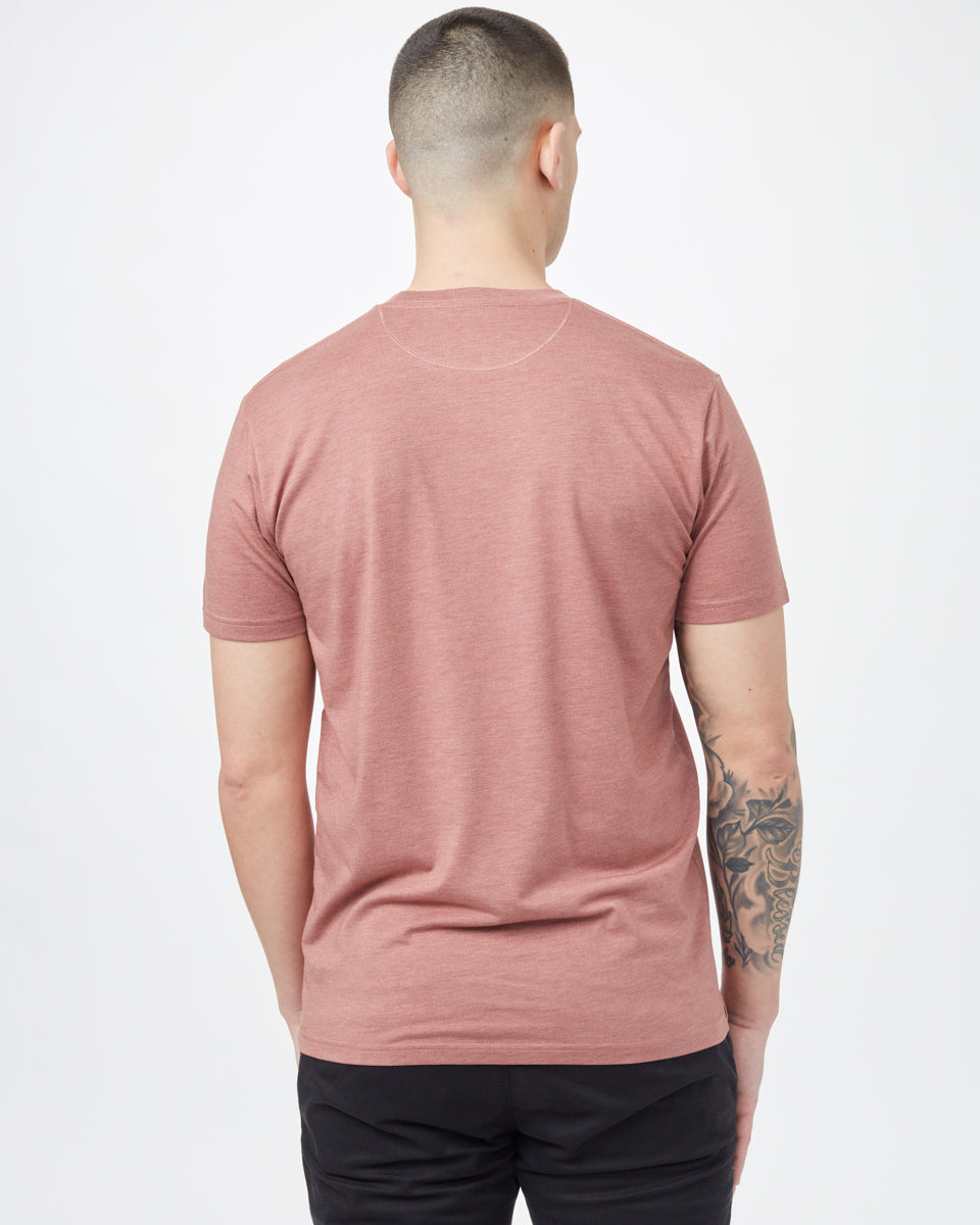 Pink Men's Eco-Friendly Graphic Tee