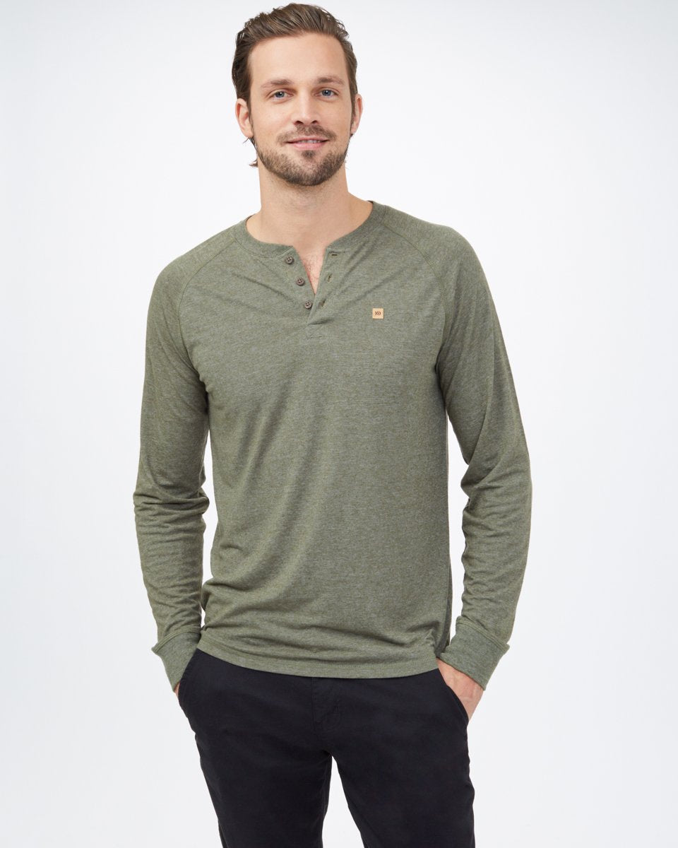 Green Men's Eco-Friendly Button Shirt