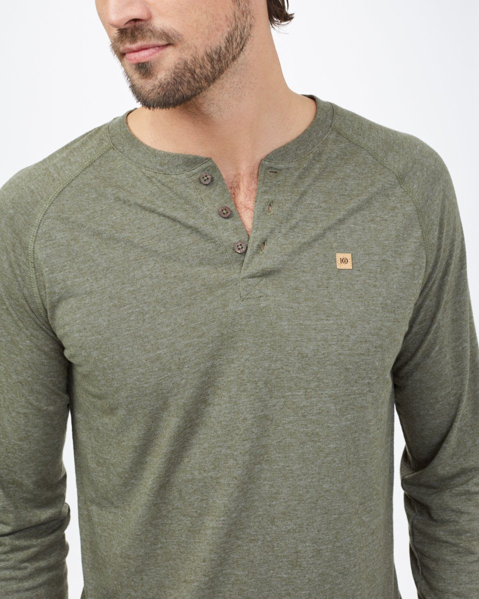 Green Men's Eco-Friendly Button Shirt