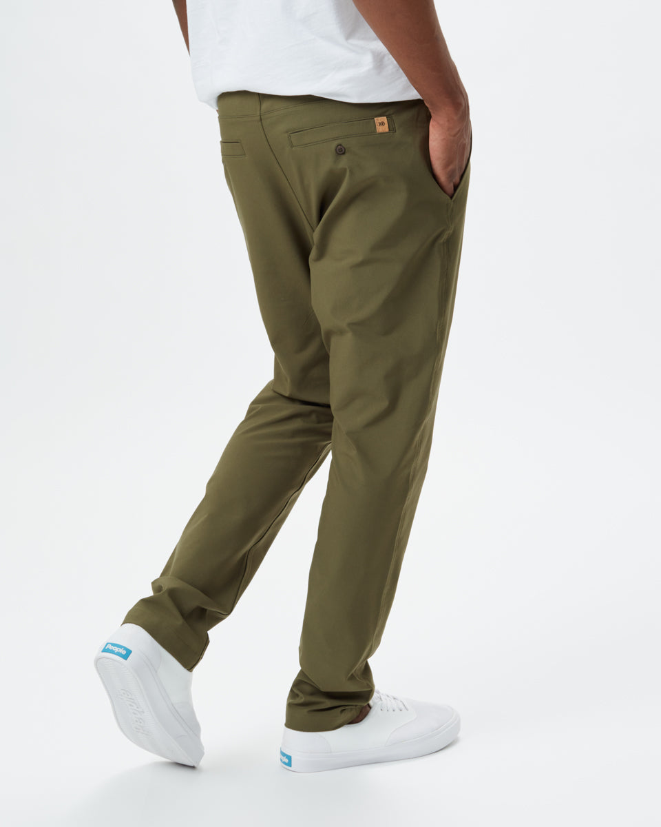 Green Men's Recycled Polyester Joggers