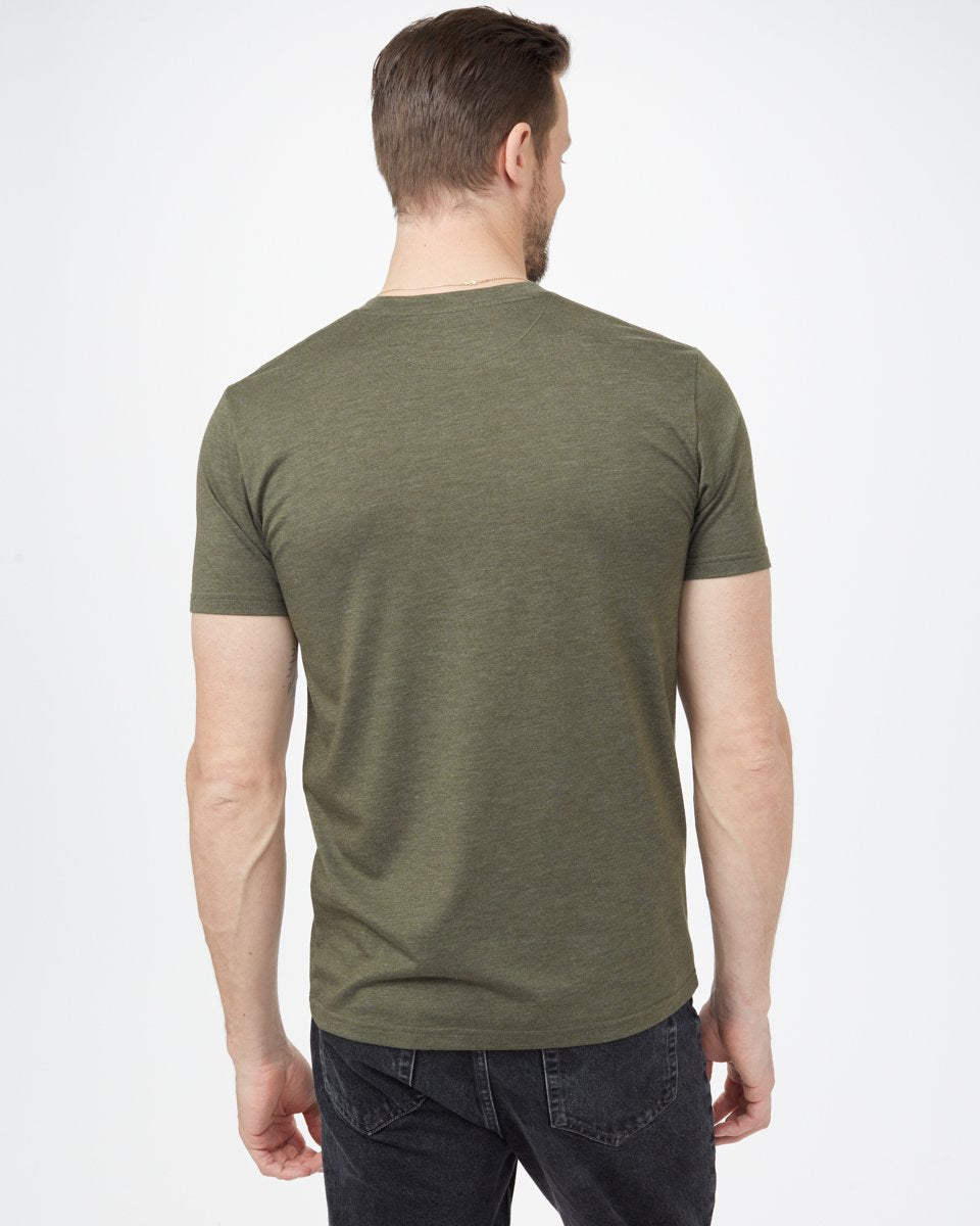 Green Recycled Polyester Crew Neck T-Shirt