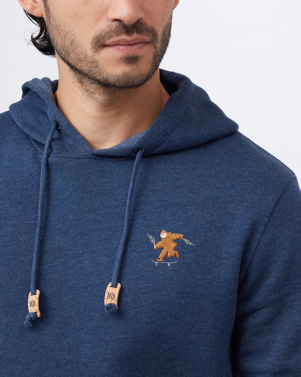 Blue Sasquatch Pullover Hoodie