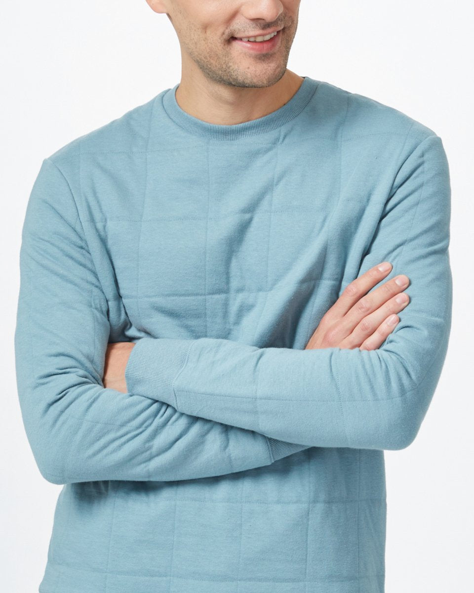 Blue Organic Cotton Hoodie