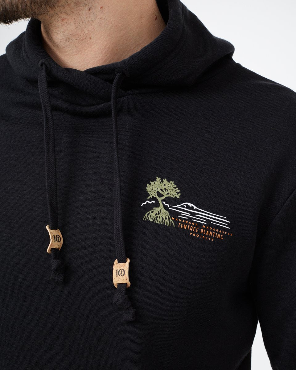 Black Mangrove Tree Hooded Pullover