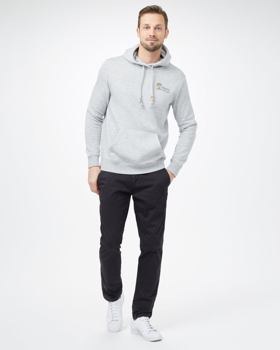 Gray Mangrove Tree Hooded Pullover