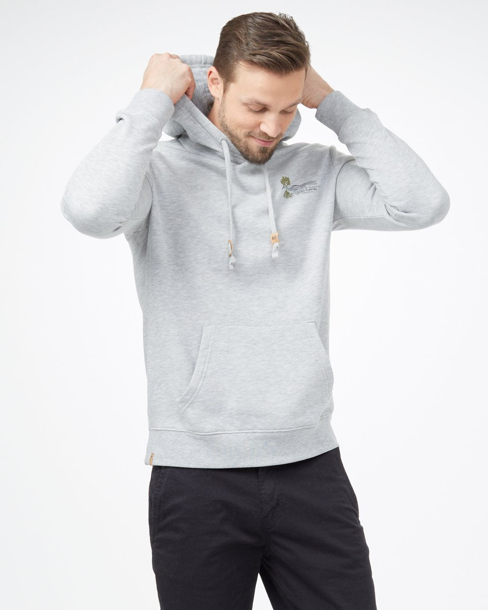 Gray Mangrove Tree Hooded Pullover