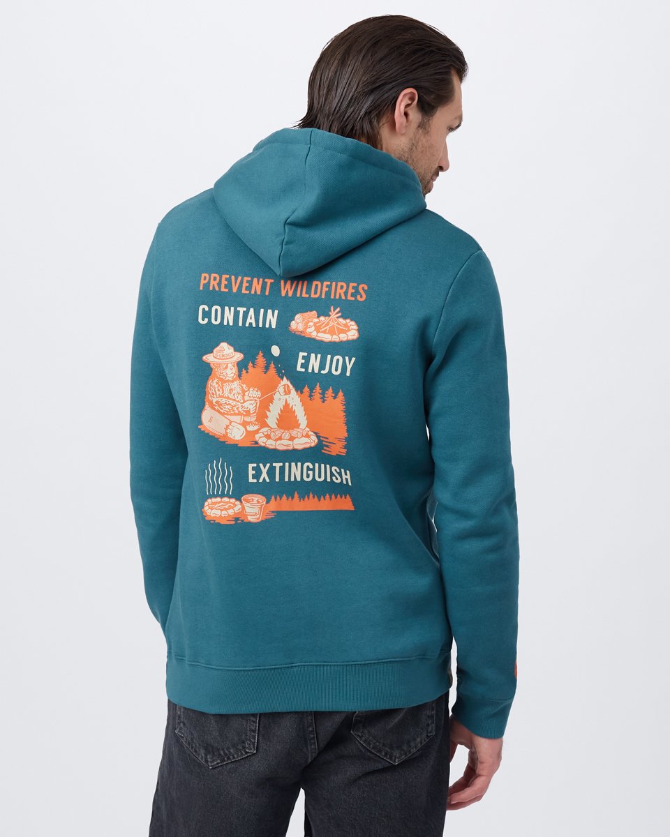 Green Wildfire Graphic Pullover