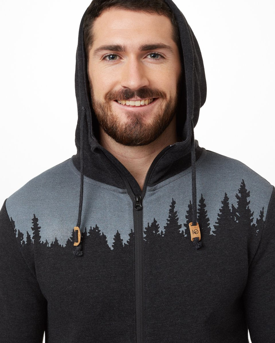 Black Unisex Hooded Pajama Onesie