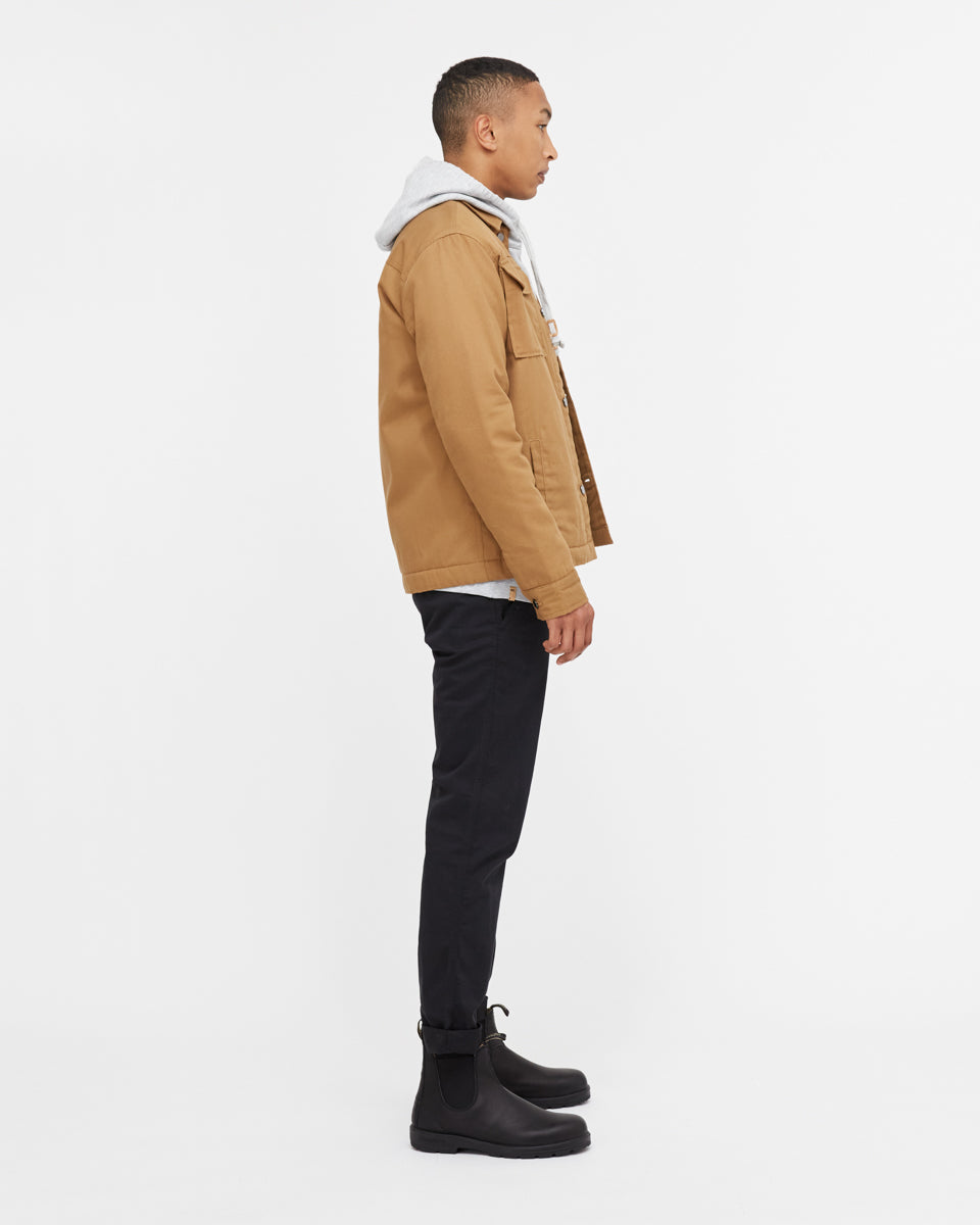 Brown Utility Canvas Jacket