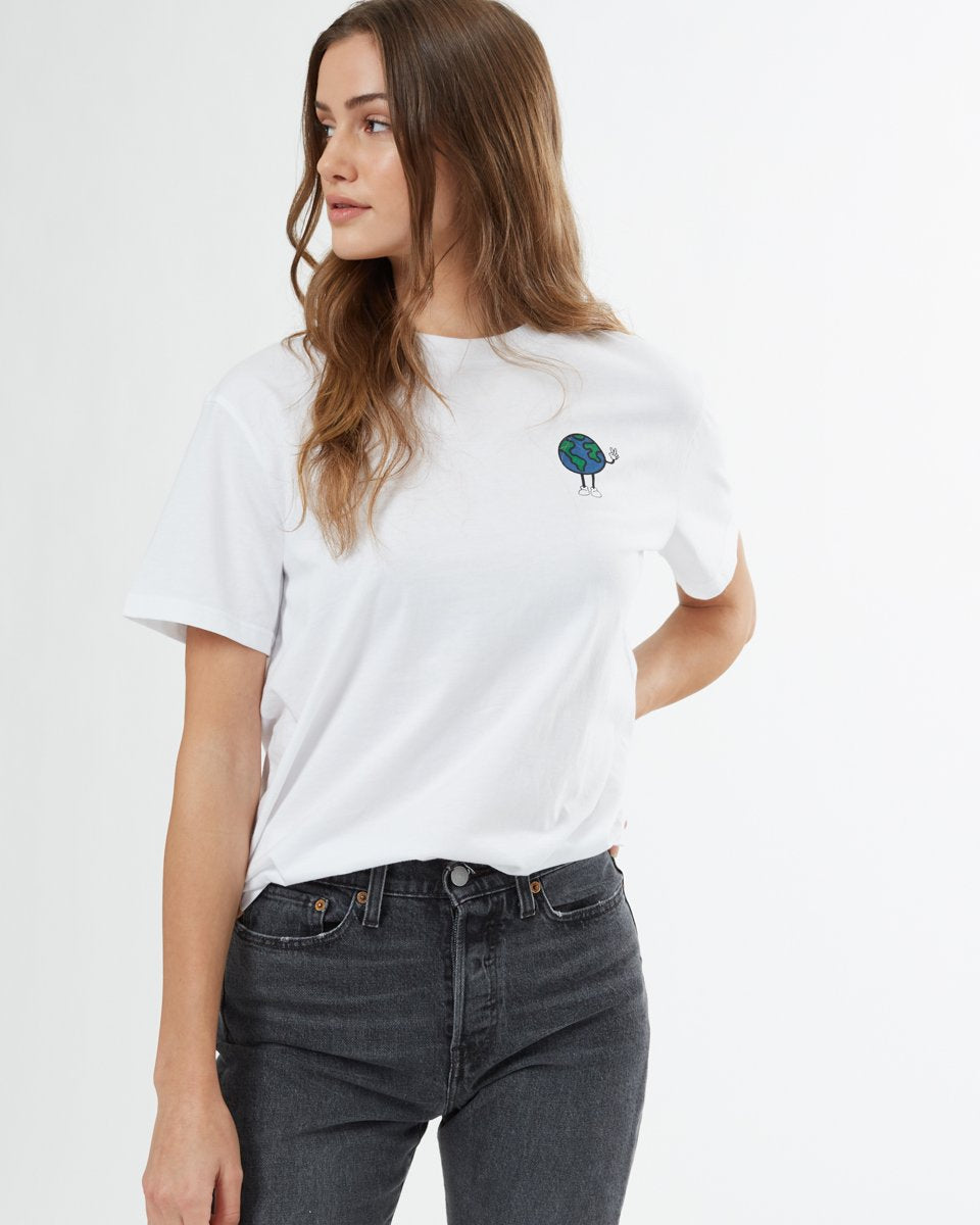 White Unisex Organic Cotton T-Shirt