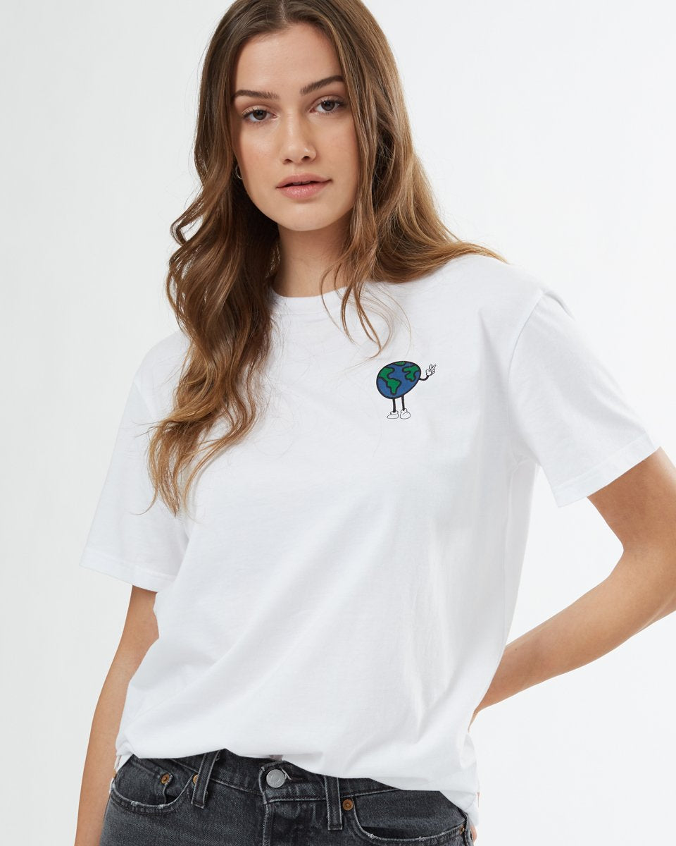 White Unisex Organic Cotton T-Shirt