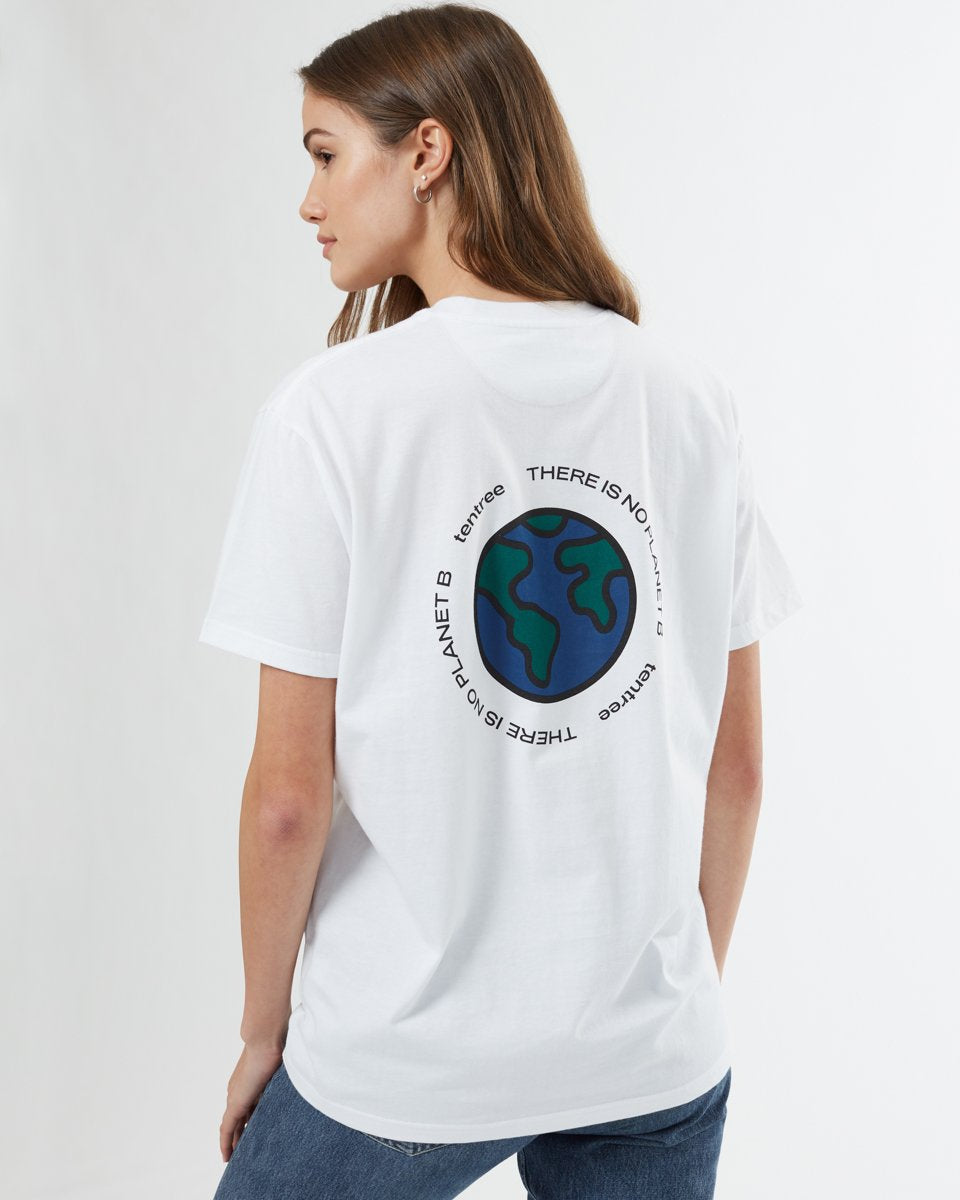 White Unisex Organic Cotton T-Shirt