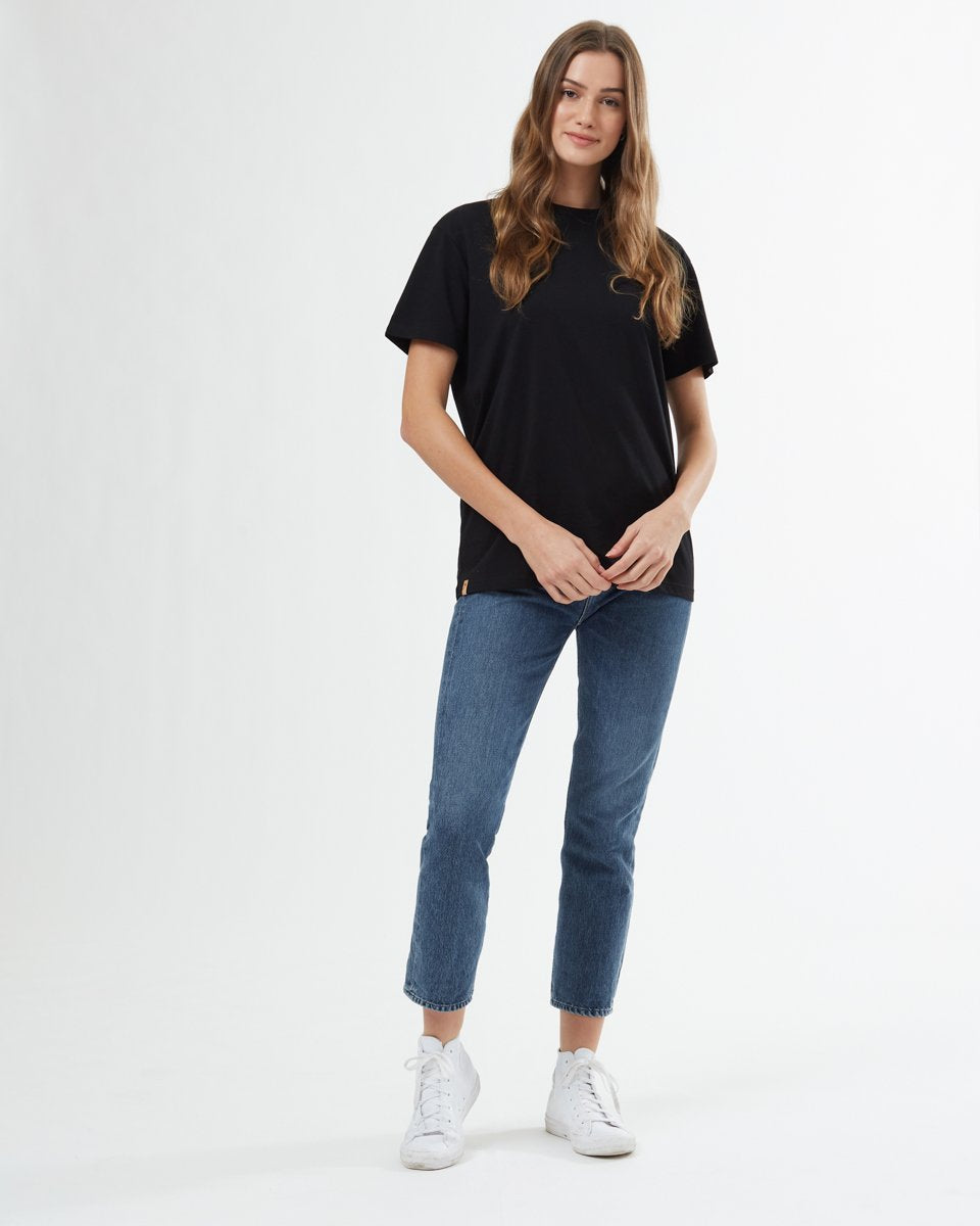 Black Unisex Organic Cotton T-Shirt