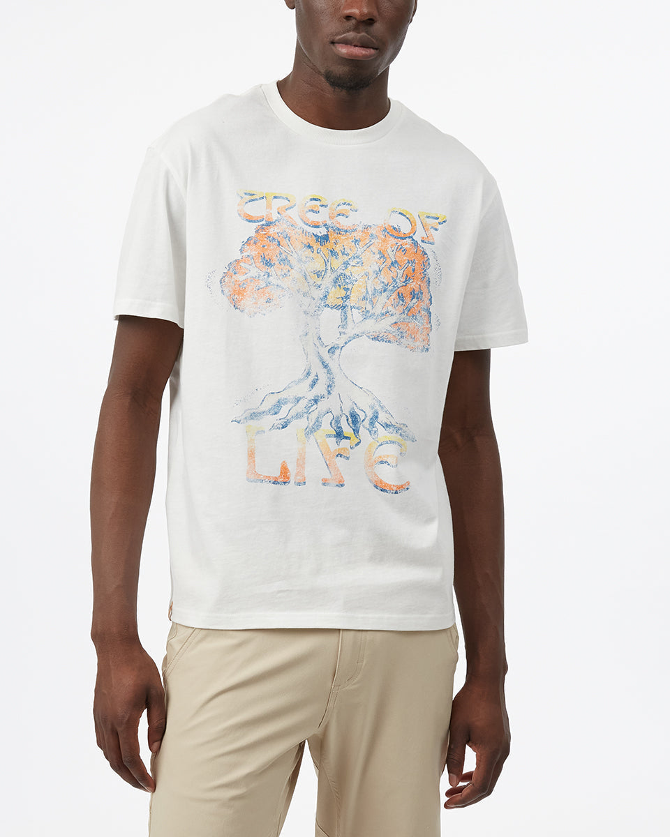 White Organic Cotton Graphic Tee