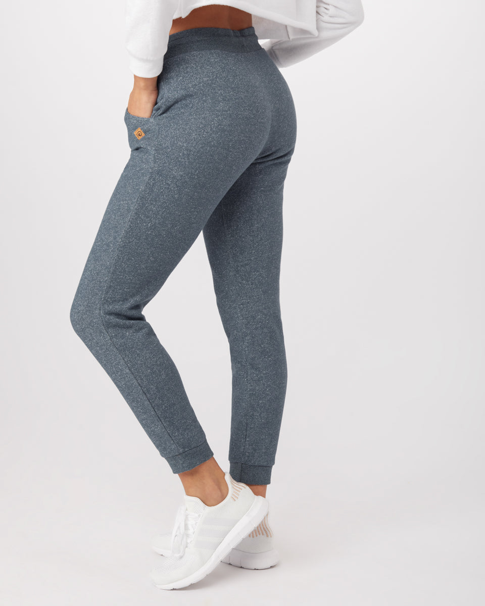 Blue Women's Organic Cotton Sweatpants