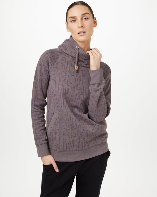 Gray Organic Cotton Pullover Hoodie