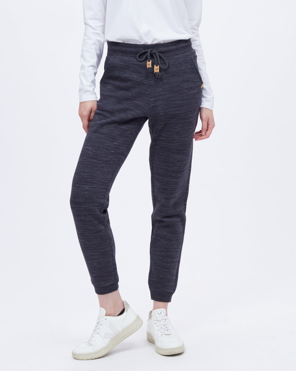 Black Women's Organic Cotton Sweatpants