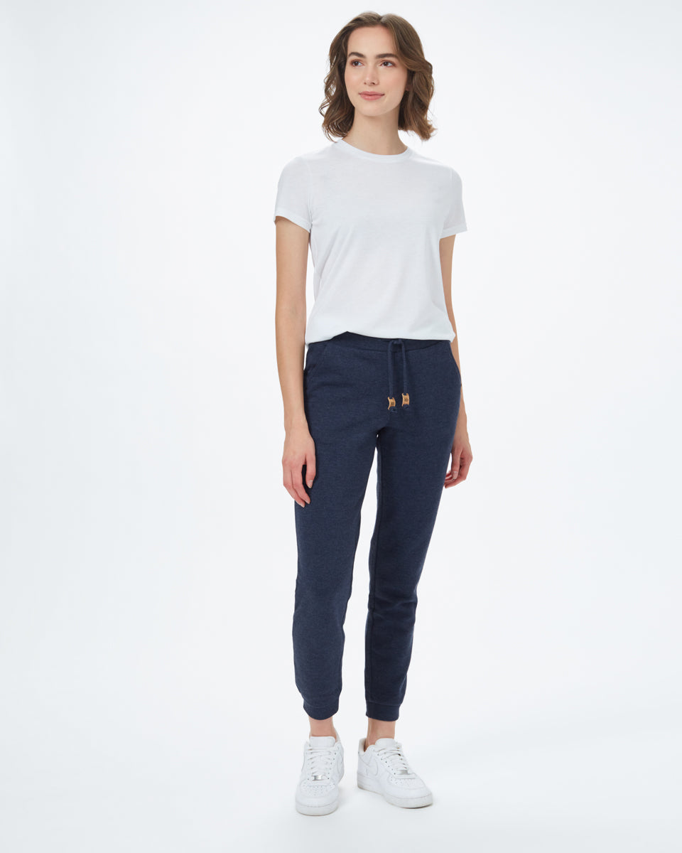 Blue Women's Organic Cotton Sweatpants