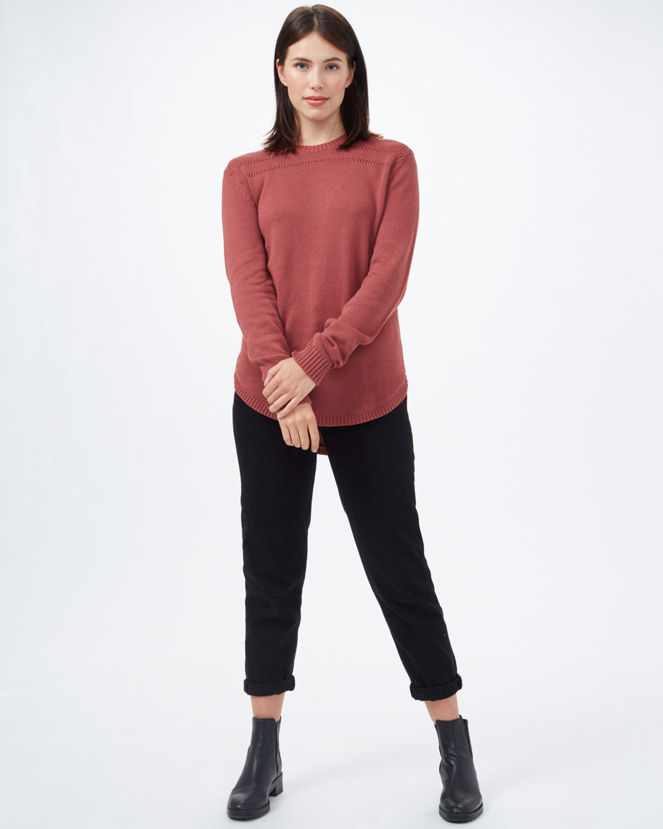 Red Women's Wool Knit Jumper