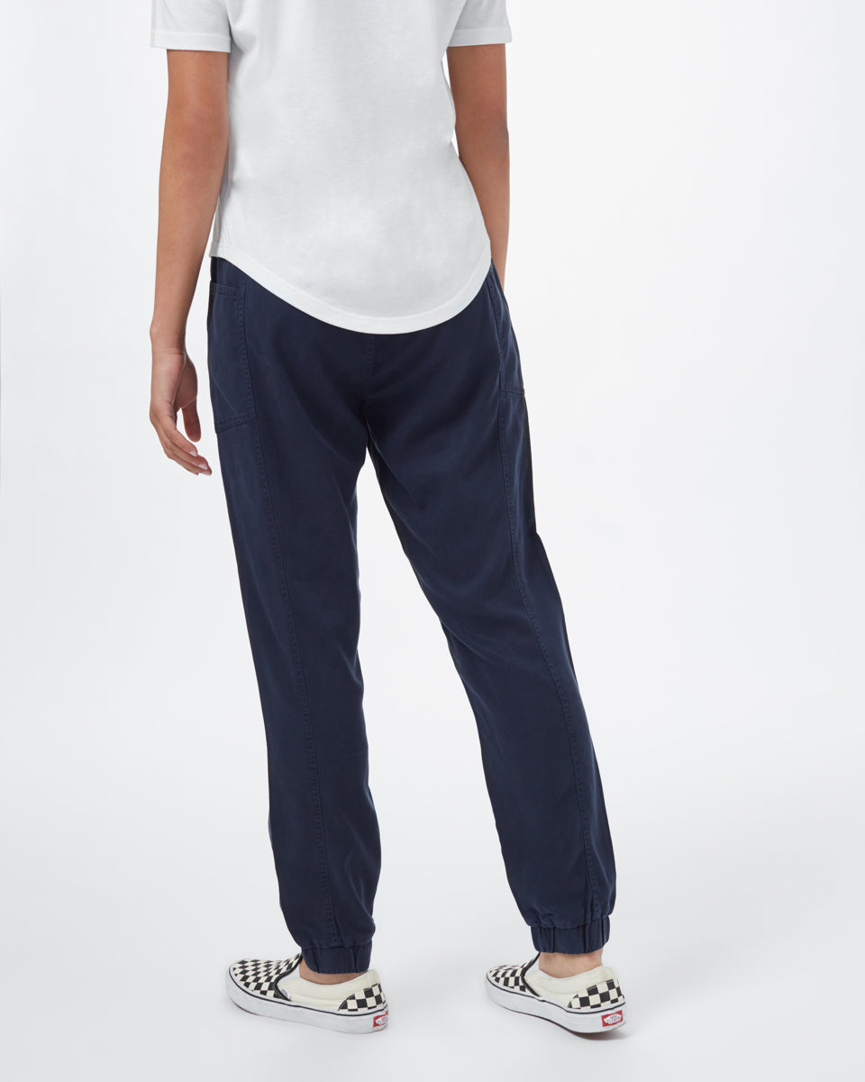 Blue Women's Tencel Lightweight Trouser
