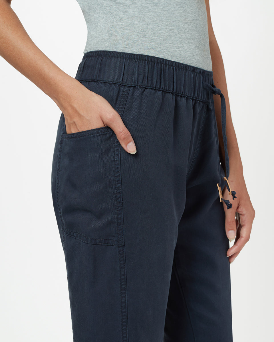 Blue Women's Tencel Lightweight Trouser