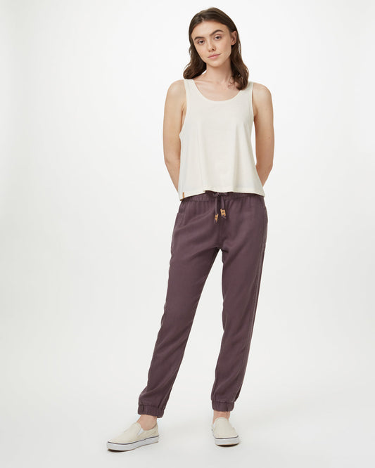 Gray Women's Tencel Lightweight Trouser
