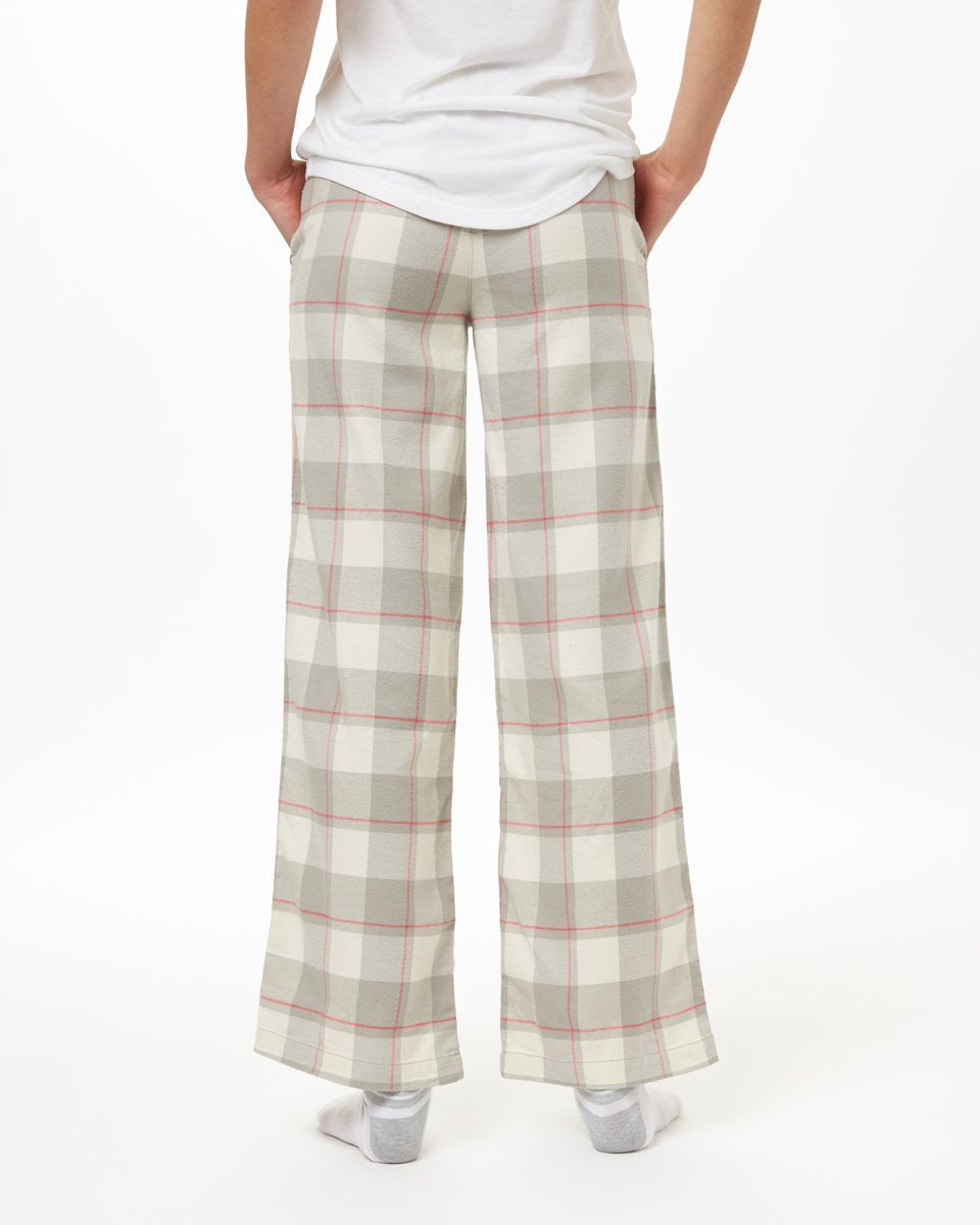 Gray Women's Plaid Pajama Pants