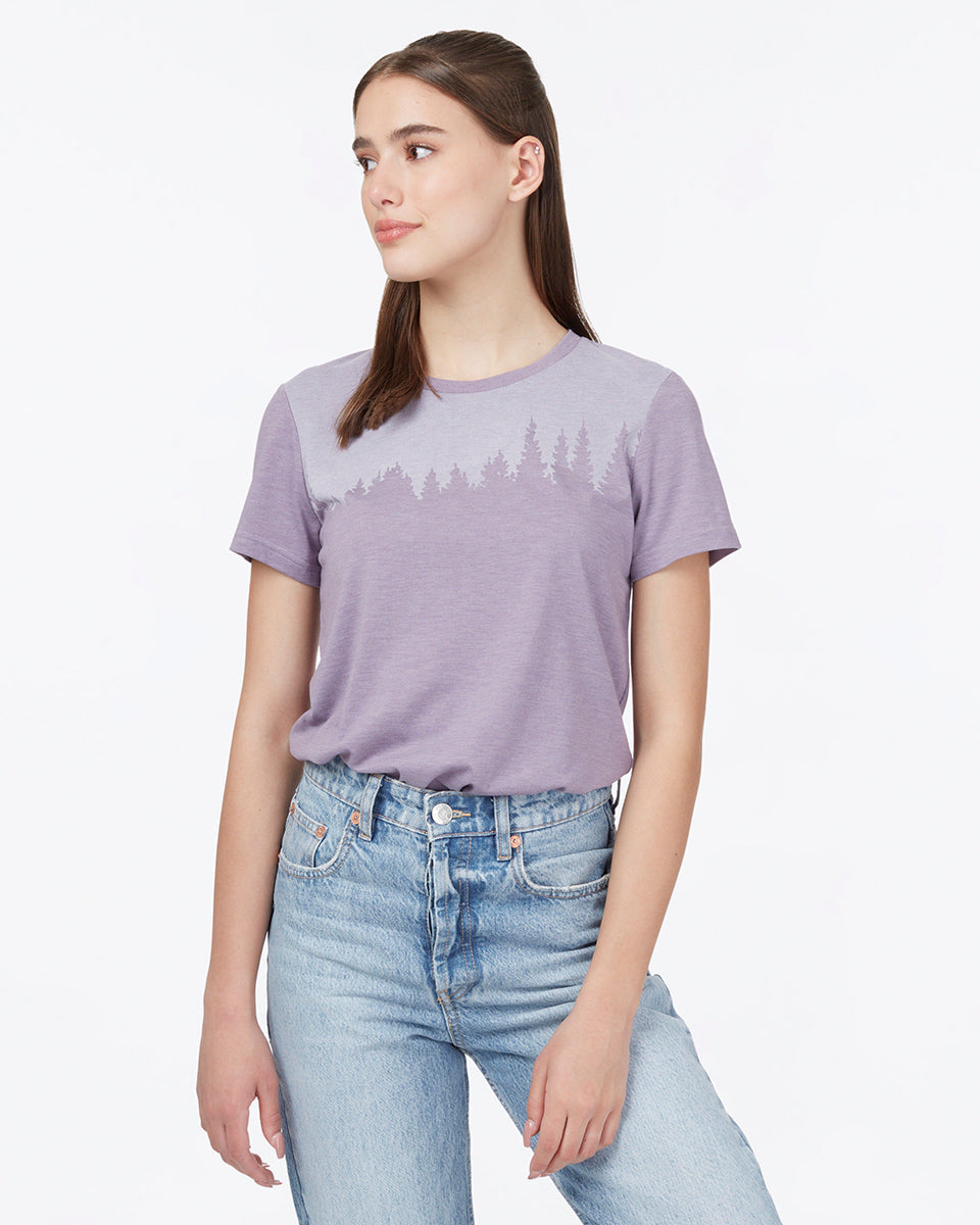 Purple Tree Graphic Tee