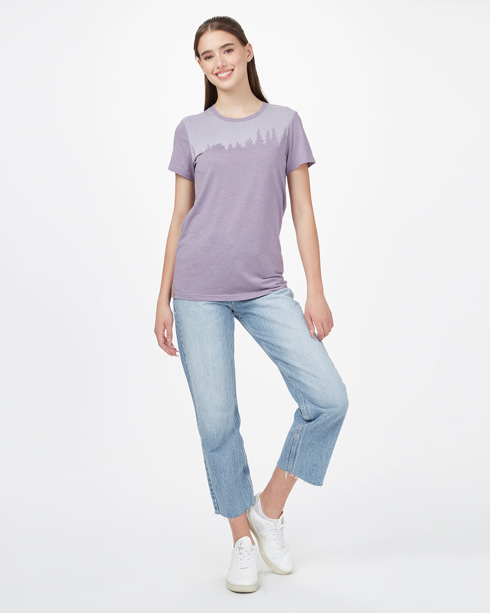 Purple Tree Graphic Tee