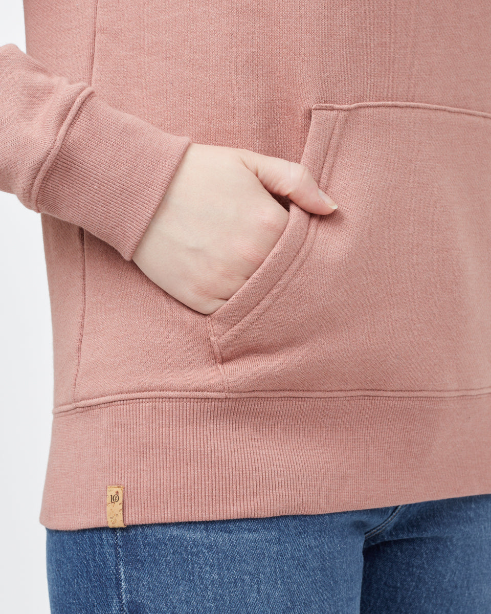 Pink Women's Graphic Pullover Hoodie