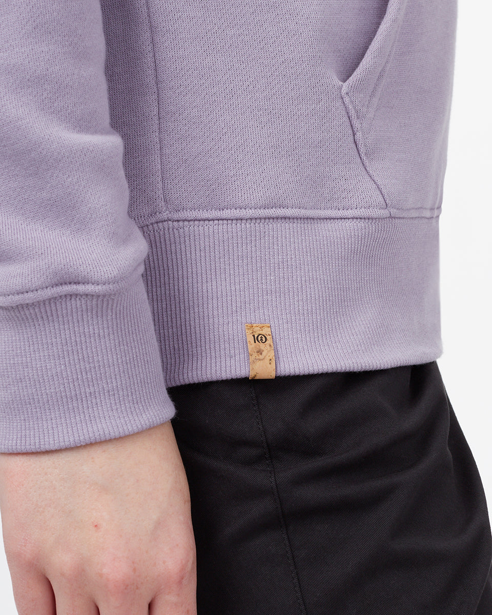 Purple Women's Graphic Pullover Hoodie